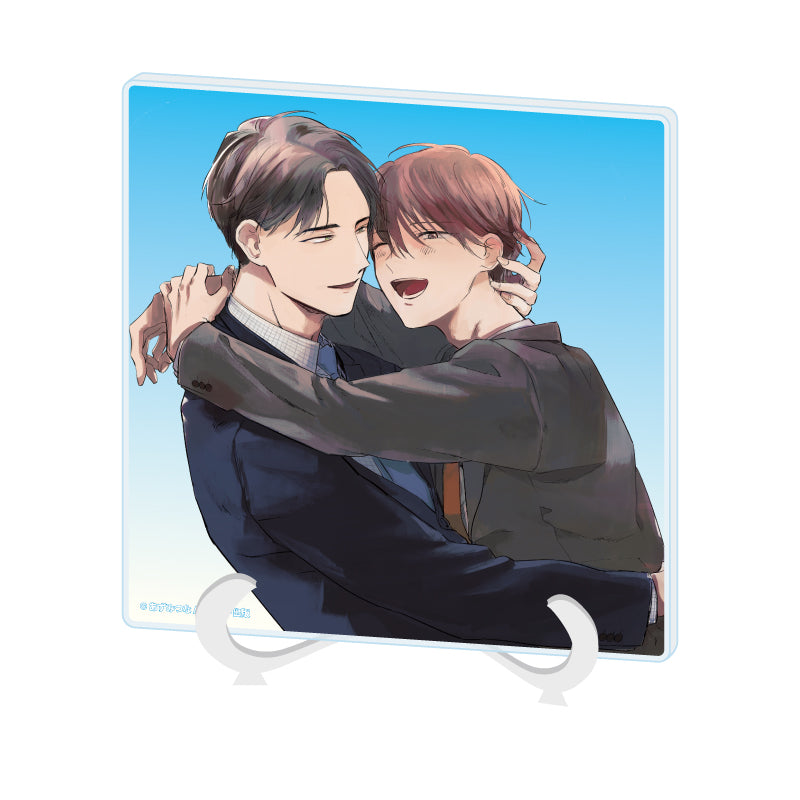 Office Worker Couple's Summer Vacation BL Fair Acrylic Panels