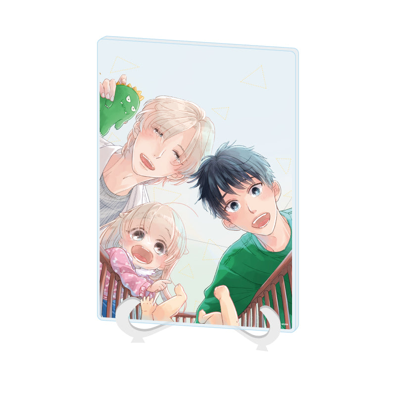 Office Worker Couple's Summer Vacation BL Fair Acrylic Panels