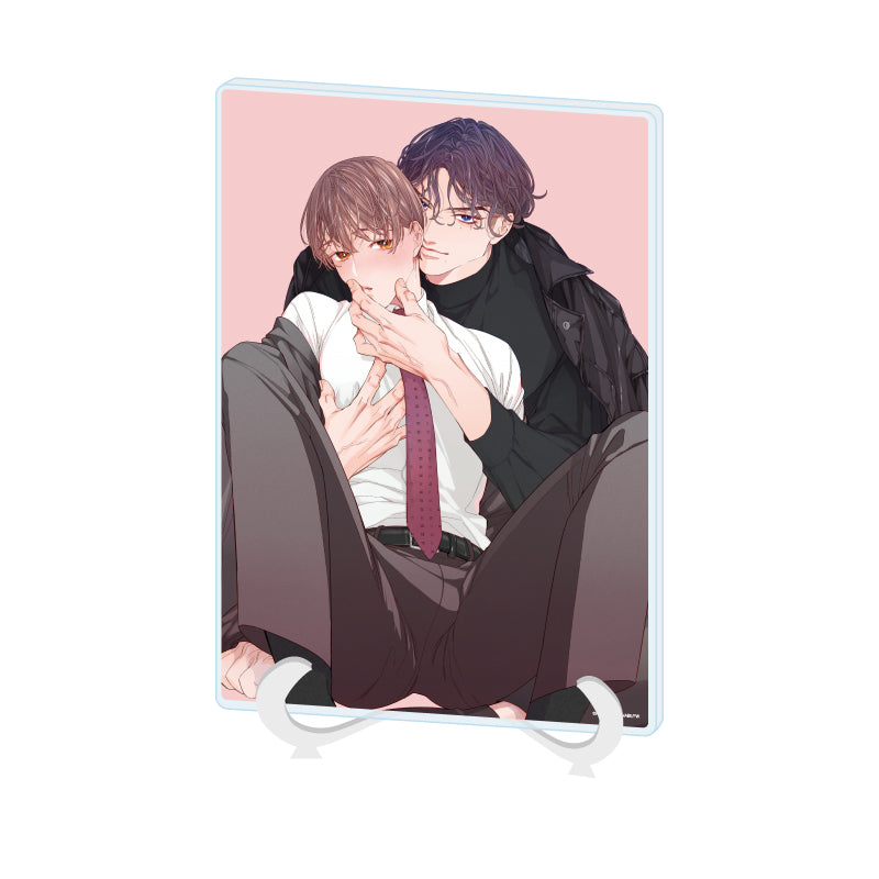 Office Worker Couple's Summer Vacation BL Fair Acrylic Panels