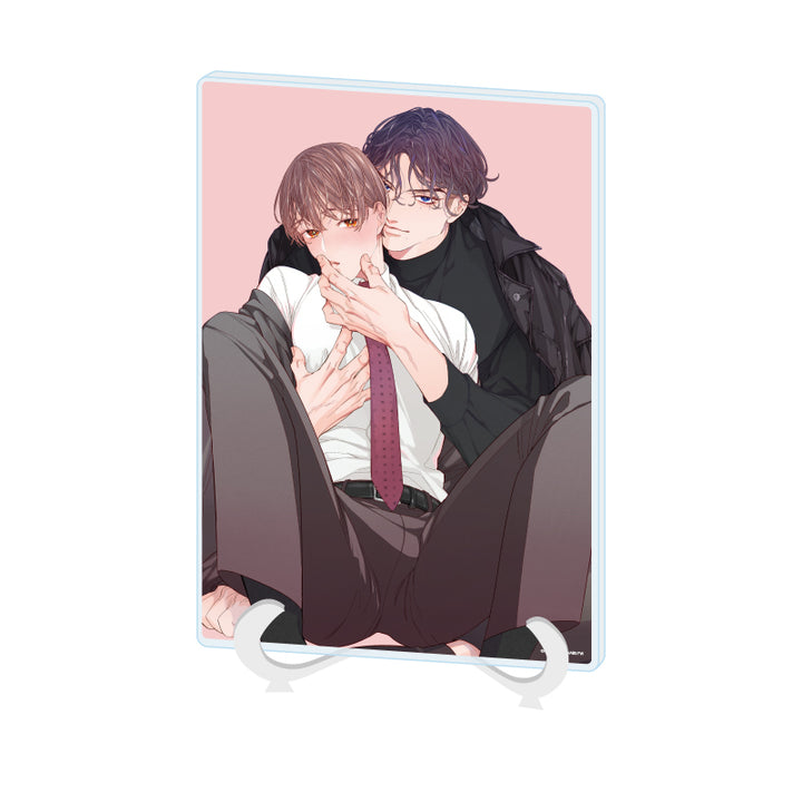 Office Worker Couple's Summer Vacation BL Fair Acrylic Panels
