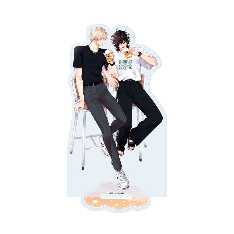 Office Worker Couple's Summer Vacation BL Fair Acrylic Stands