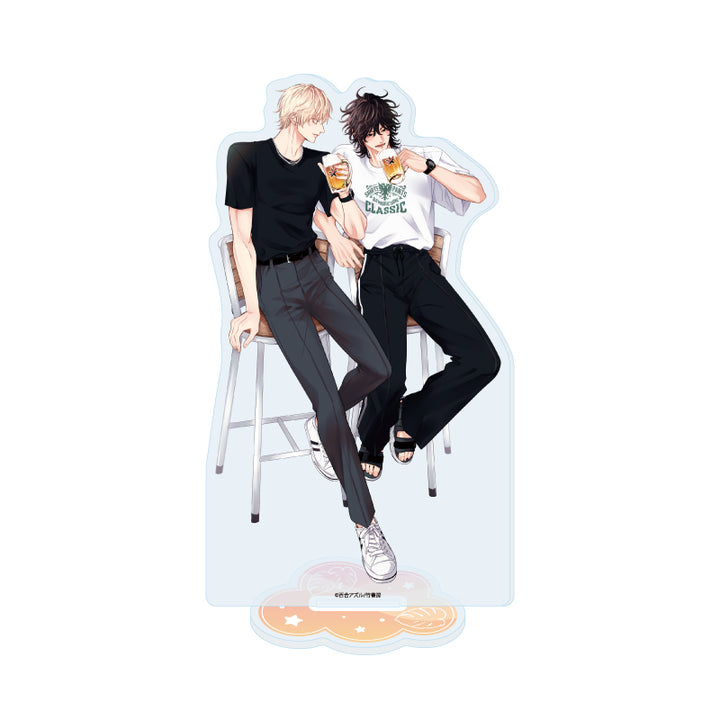 Office Worker Couple's Summer Vacation BL Fair Acrylic Stands