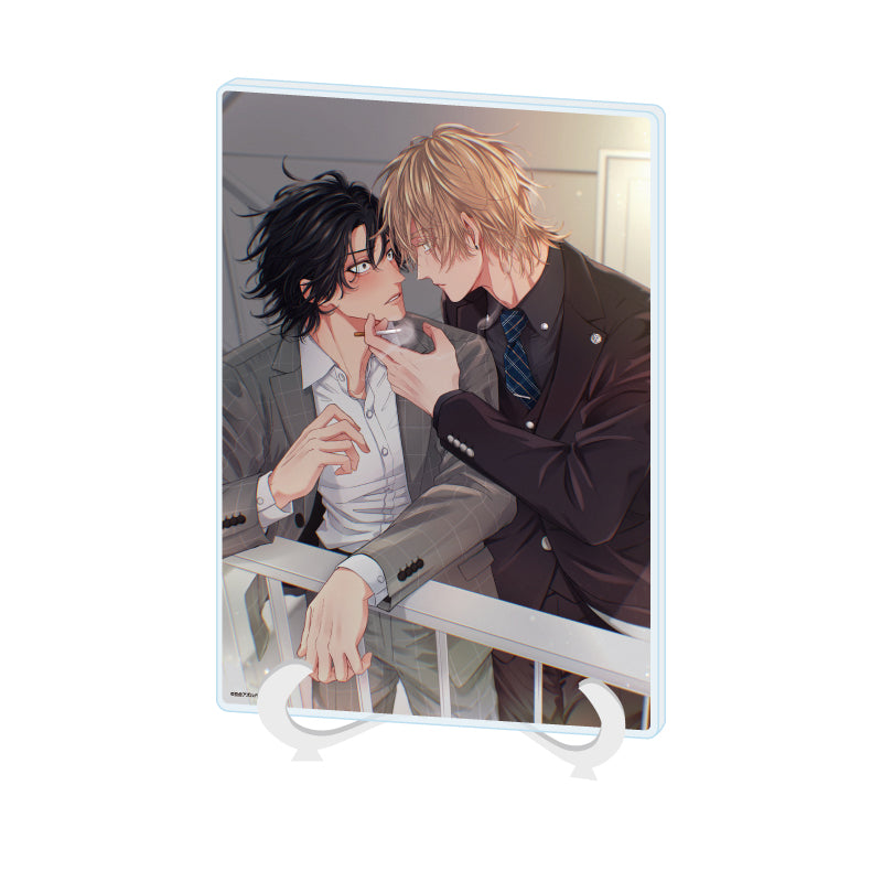 Office Worker Couple's Summer Vacation BL Fair Acrylic Panels