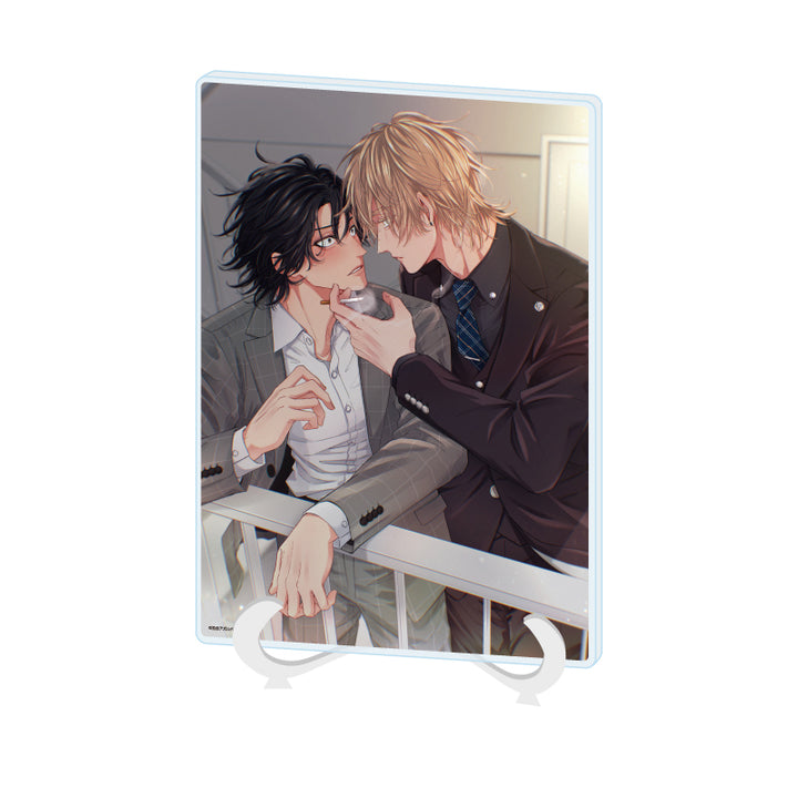 Office Worker Couple's Summer Vacation BL Fair Acrylic Panels