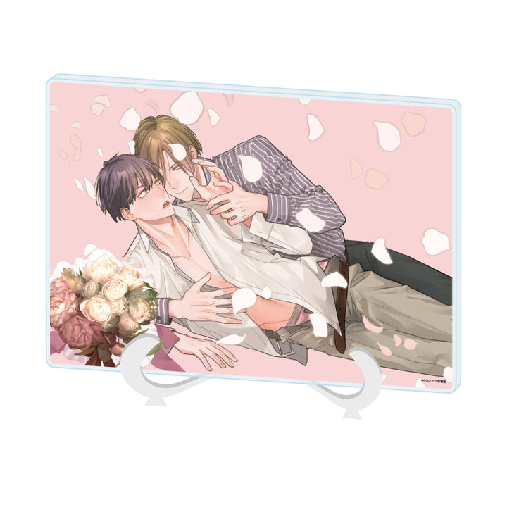 Office Worker Couple's Summer Vacation BL Fair Acrylic Panels
