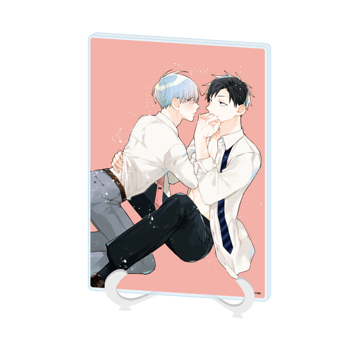 Office Worker Couple's Summer Vacation BL Fair Acrylic Panels