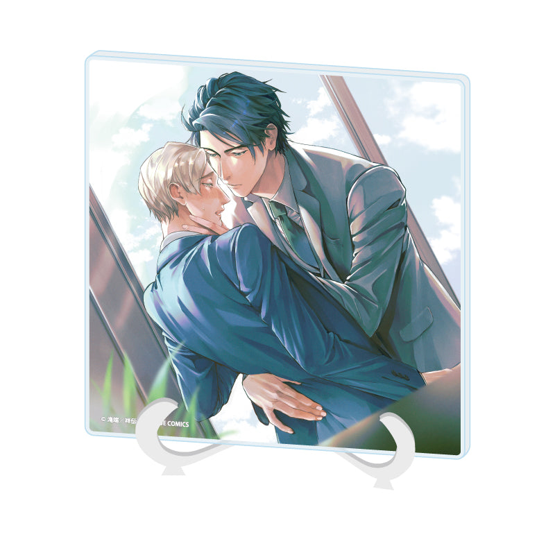 Office Worker Couple's Summer Vacation BL Fair Acrylic Panels