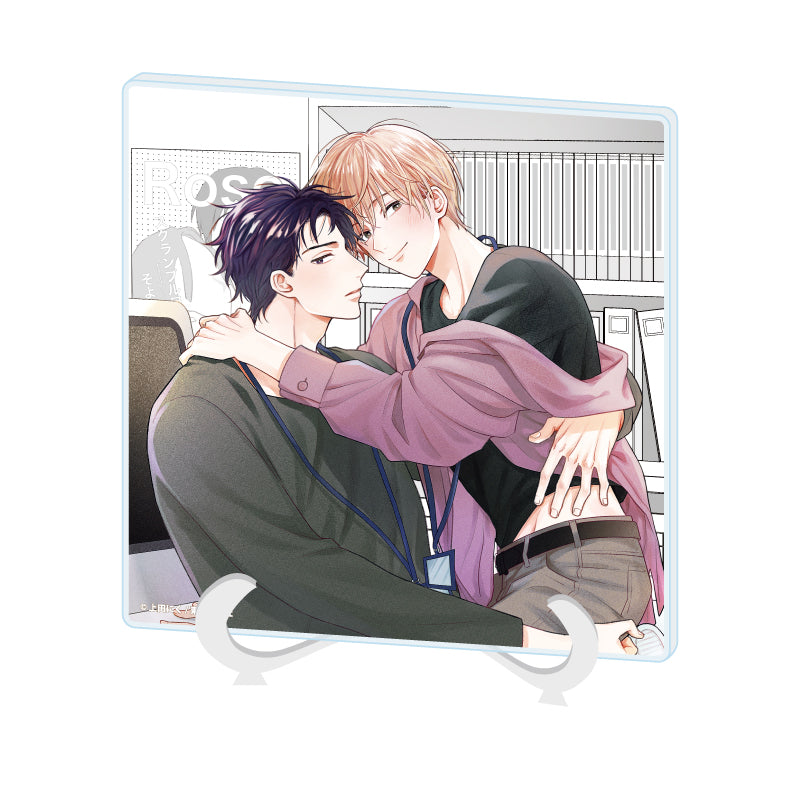 Office Worker Couple's Summer Vacation BL Fair Acrylic Panels
