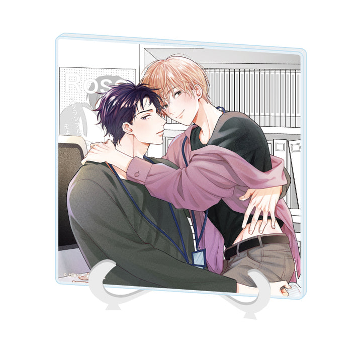 Office Worker Couple's Summer Vacation BL Fair Acrylic Panels