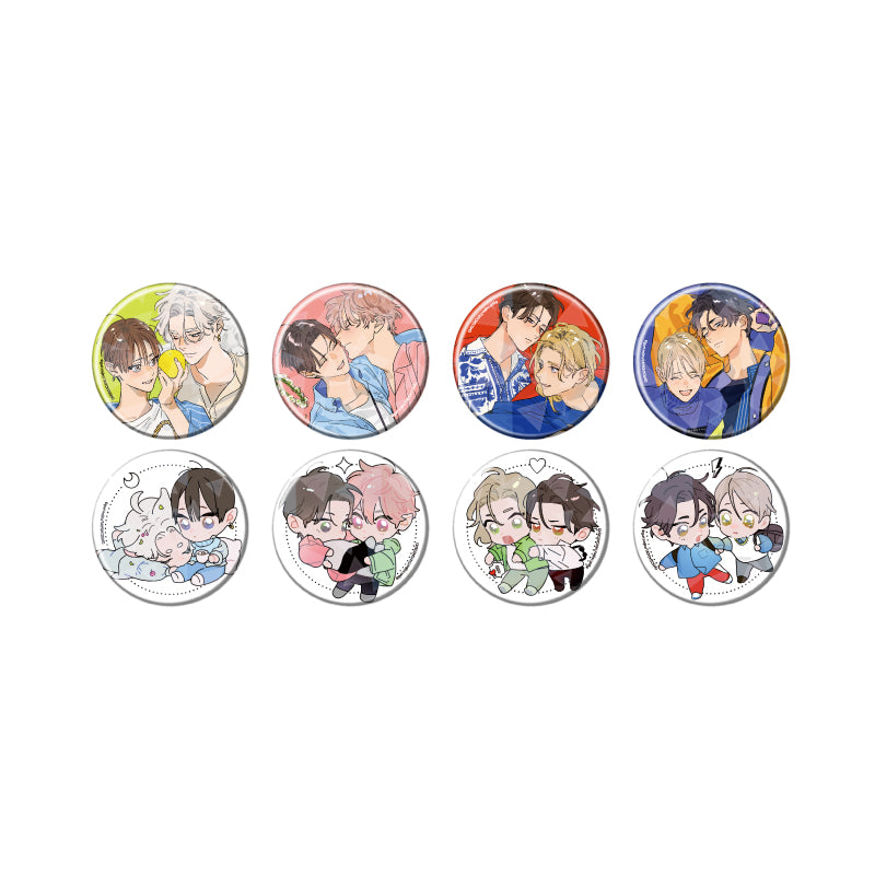 Guri Nojiro A Holiday Picnic Mood Tin Badge Blind Bag