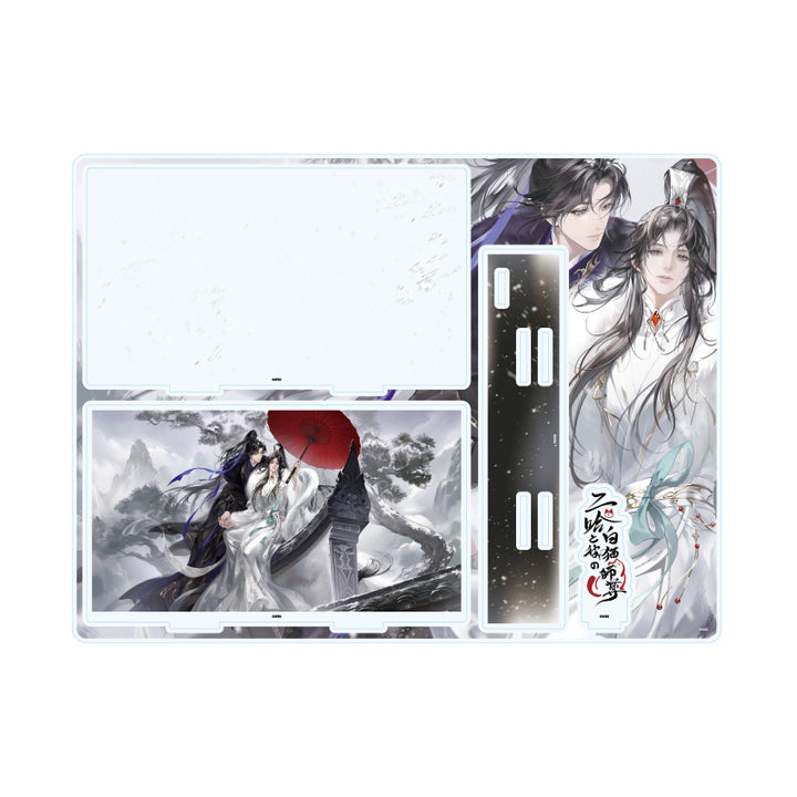 The Husky and His White Cat Shizun Couple Acrylic Diorama