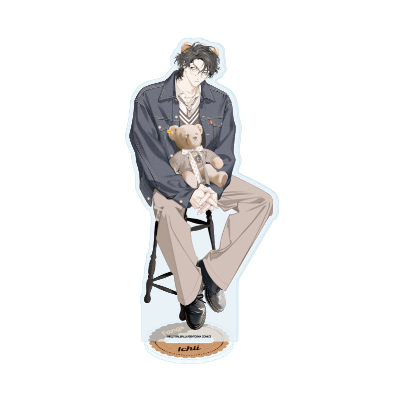 Fangs Bear Cafe Acrylic Stand