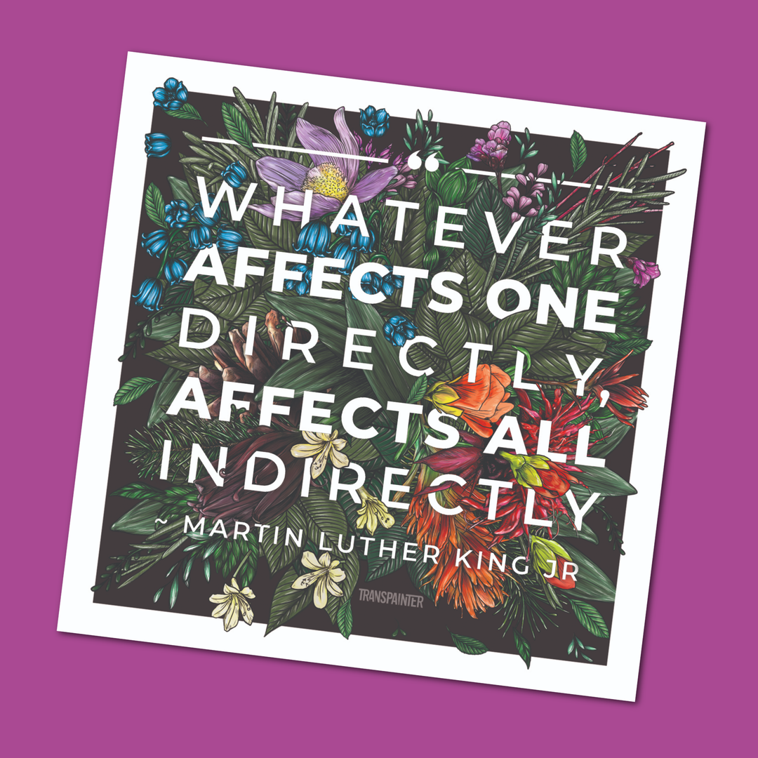 Rev. Dr. Martin Luther King Jr Quote Sticker | MLK Day