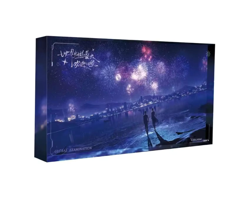 Global Examination Acrylic Block