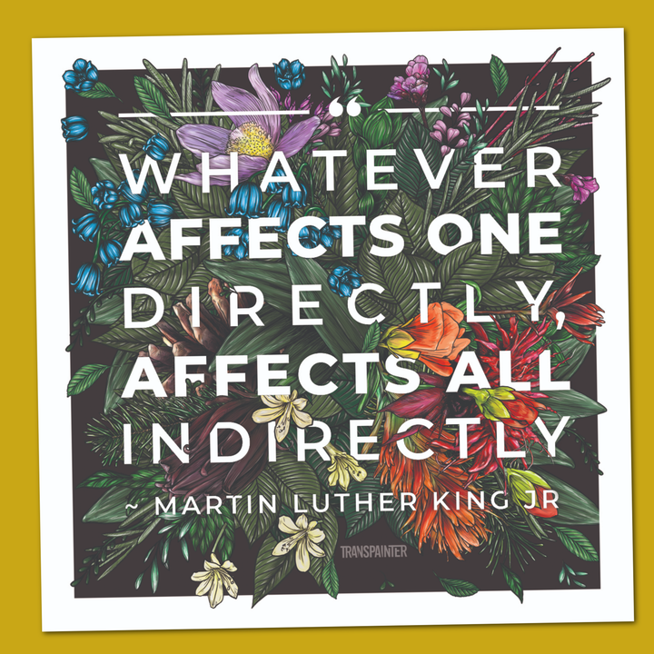 Rev. Dr. Martin Luther King Jr Quote Sticker | MLK Day