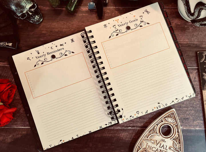 Waiting for the Night 2026 Weekly Planner