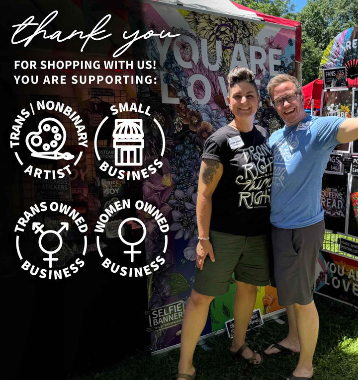 Let the Queens Read Decal | LGBTQ Drag Queen Sticker 