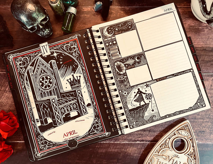 Waiting for the Night 2026 Weekly Planner