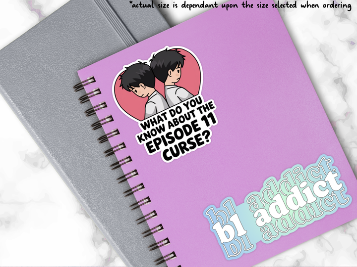 BL Addict, Colorful Boys Love Drama, Yaoi Vinyl Sticker