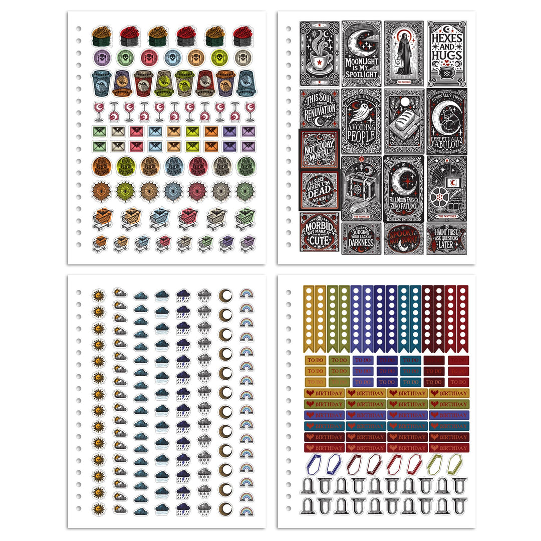 Waiting for the Night 2026 Weekly Planner