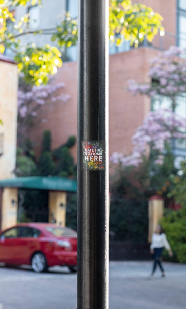 Hate Has No Home Here Bumper Sticker | No Hate Decal