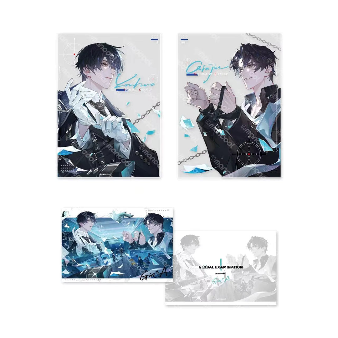 Global Examination Collectible Acrylic Card Set