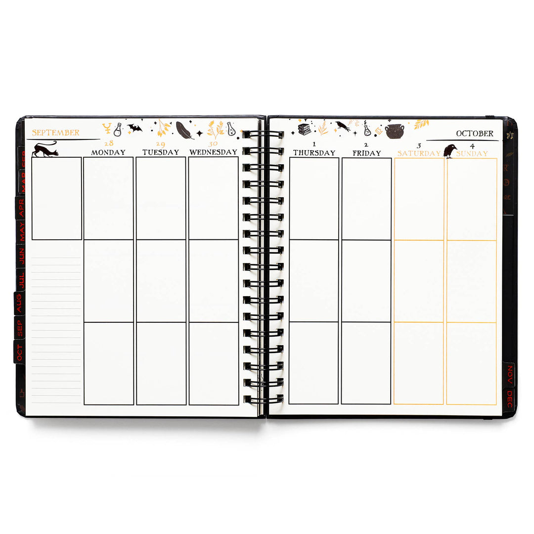 Waiting for the Night 2026 Weekly Planner