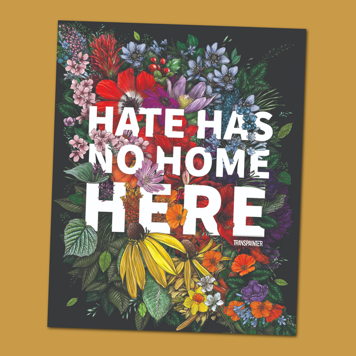 Hate Has No Home Here Bumper Sticker | No Hate Decal