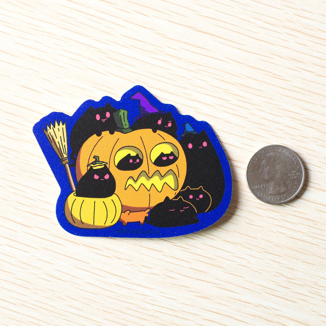 Halloween – Pumpkin Cats Sticker