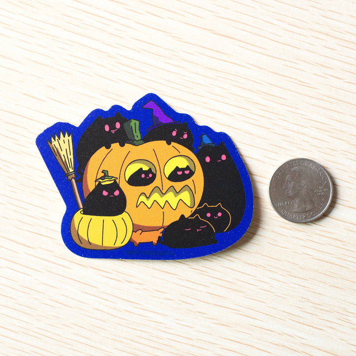 Halloween – Pumpkin Cats Sticker