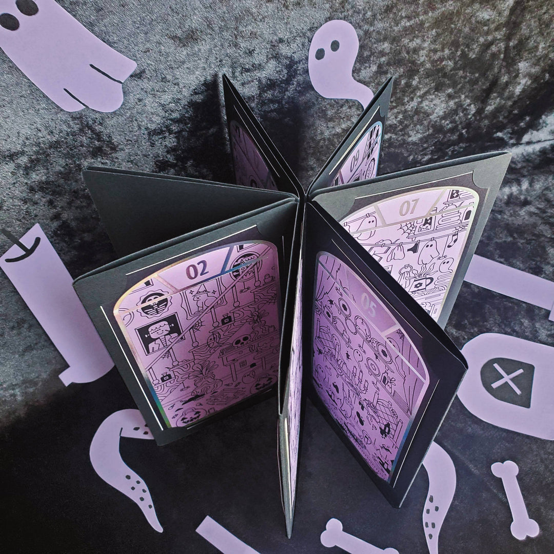 2025 Halloween Sticker Advent Calendar