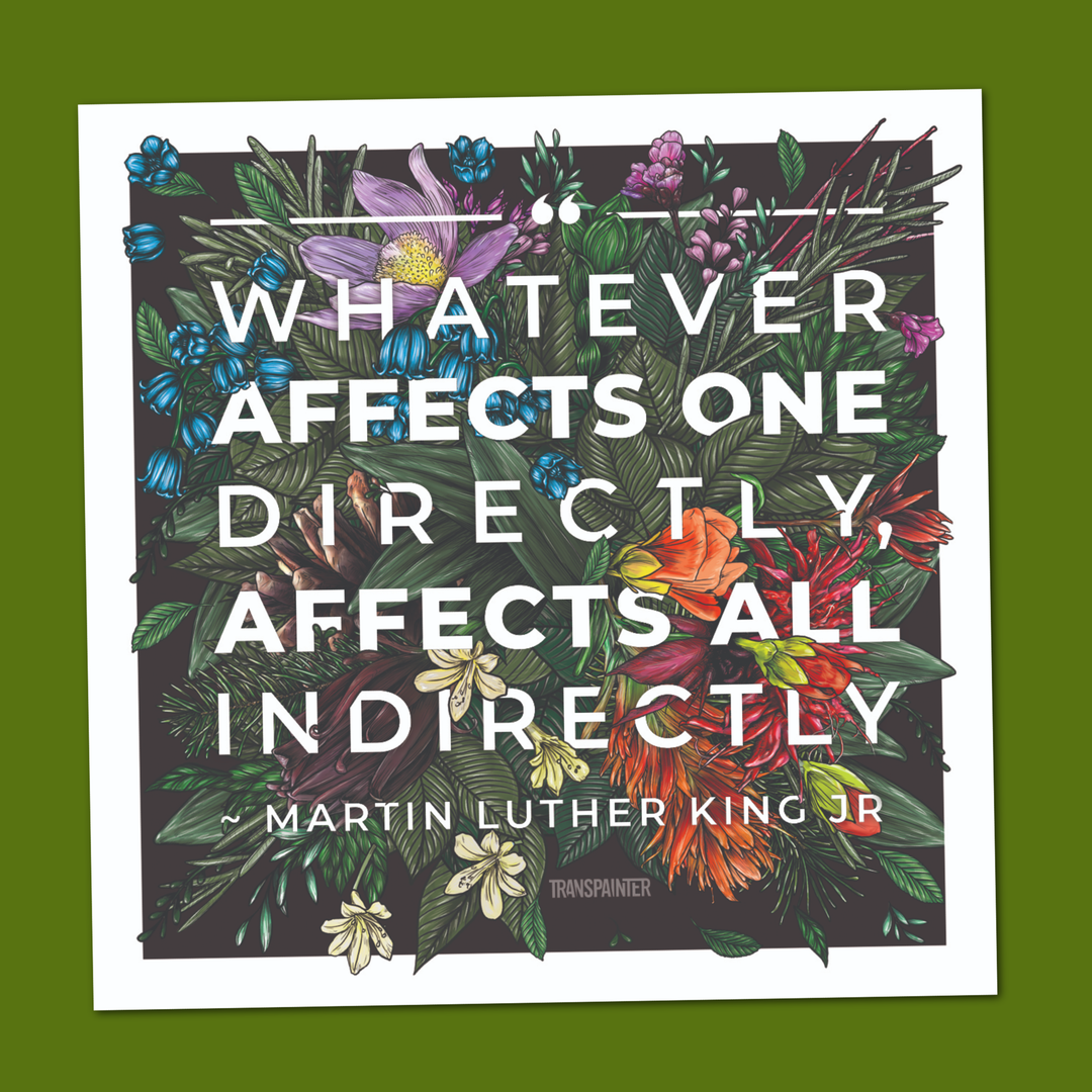 Rev. Dr. Martin Luther King Jr Quote Sticker | MLK Day