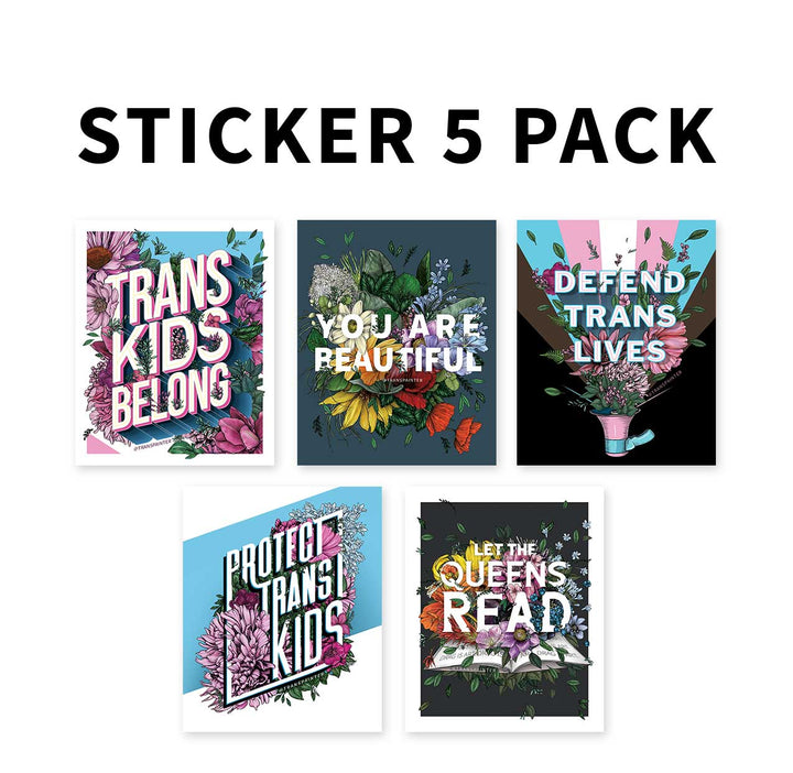 Trans Kids Belong Sticker | Trans Pride Sticker | LGBTQ