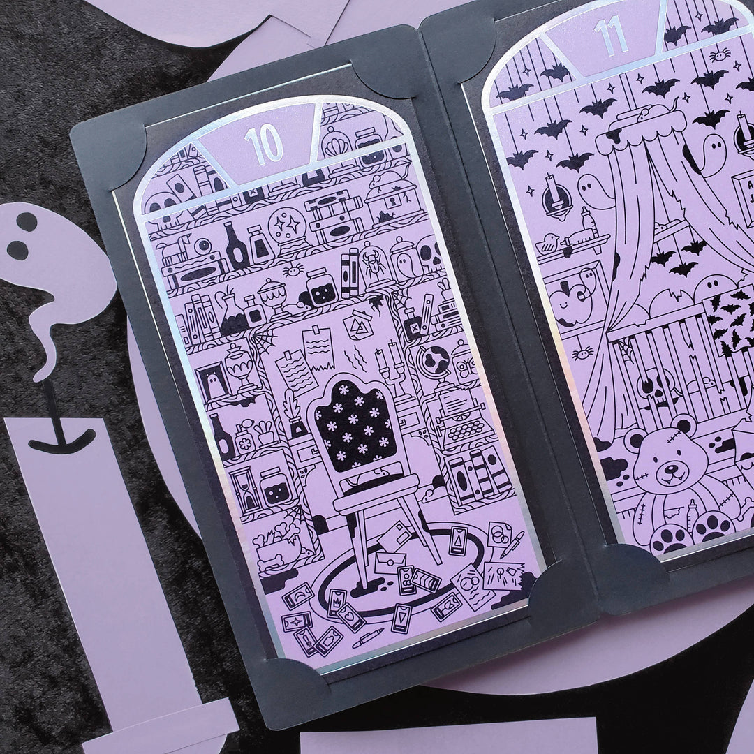 2025 Halloween Sticker Advent Calendar