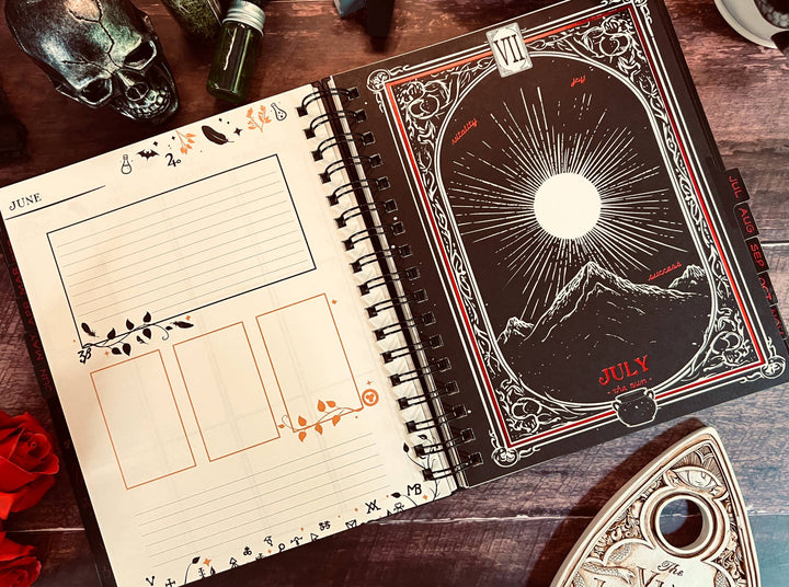 Waiting for the Night 2026 Weekly Planner