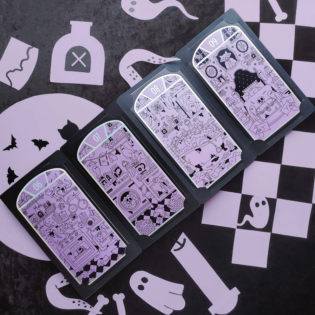 2025 Halloween Sticker Advent Calendar
