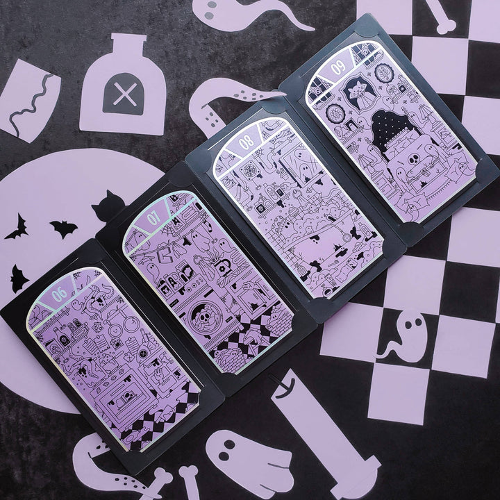2025 Halloween Sticker Advent Calendar
