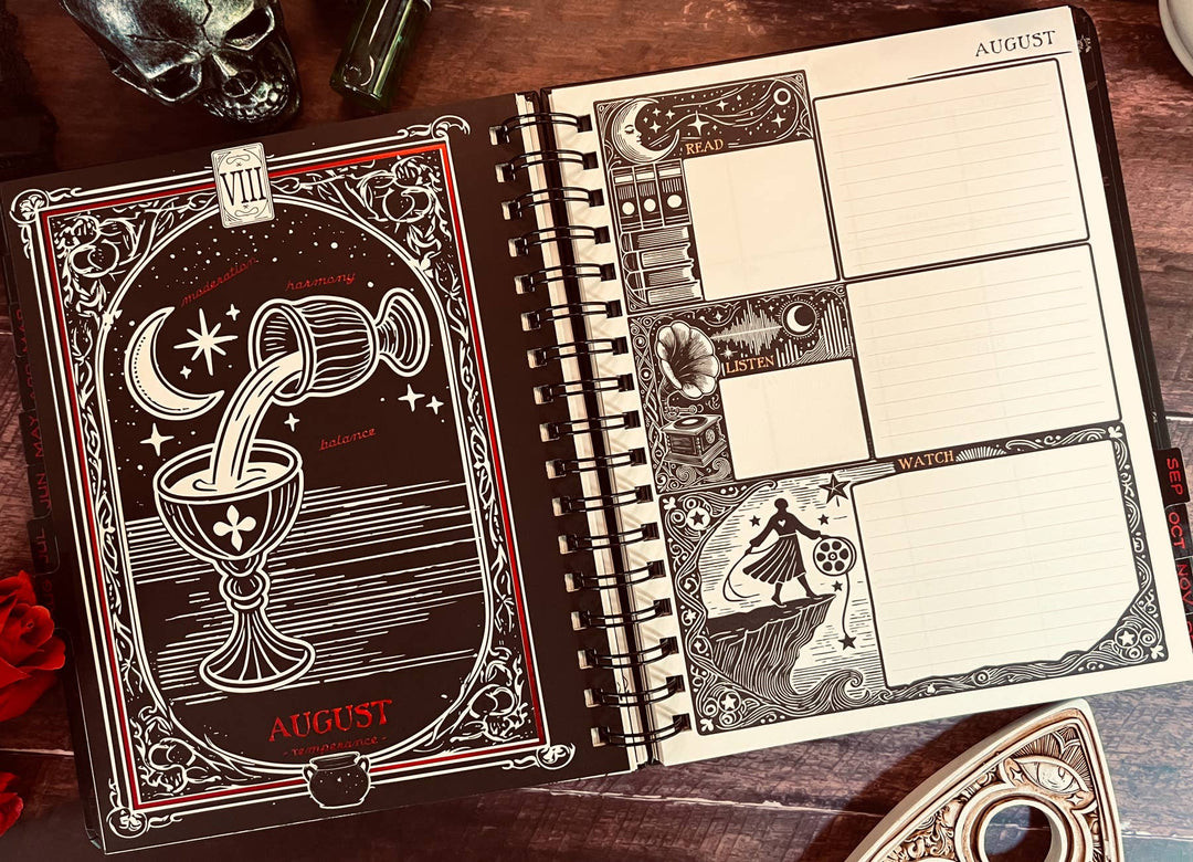 Waiting for the Night 2026 Weekly Planner