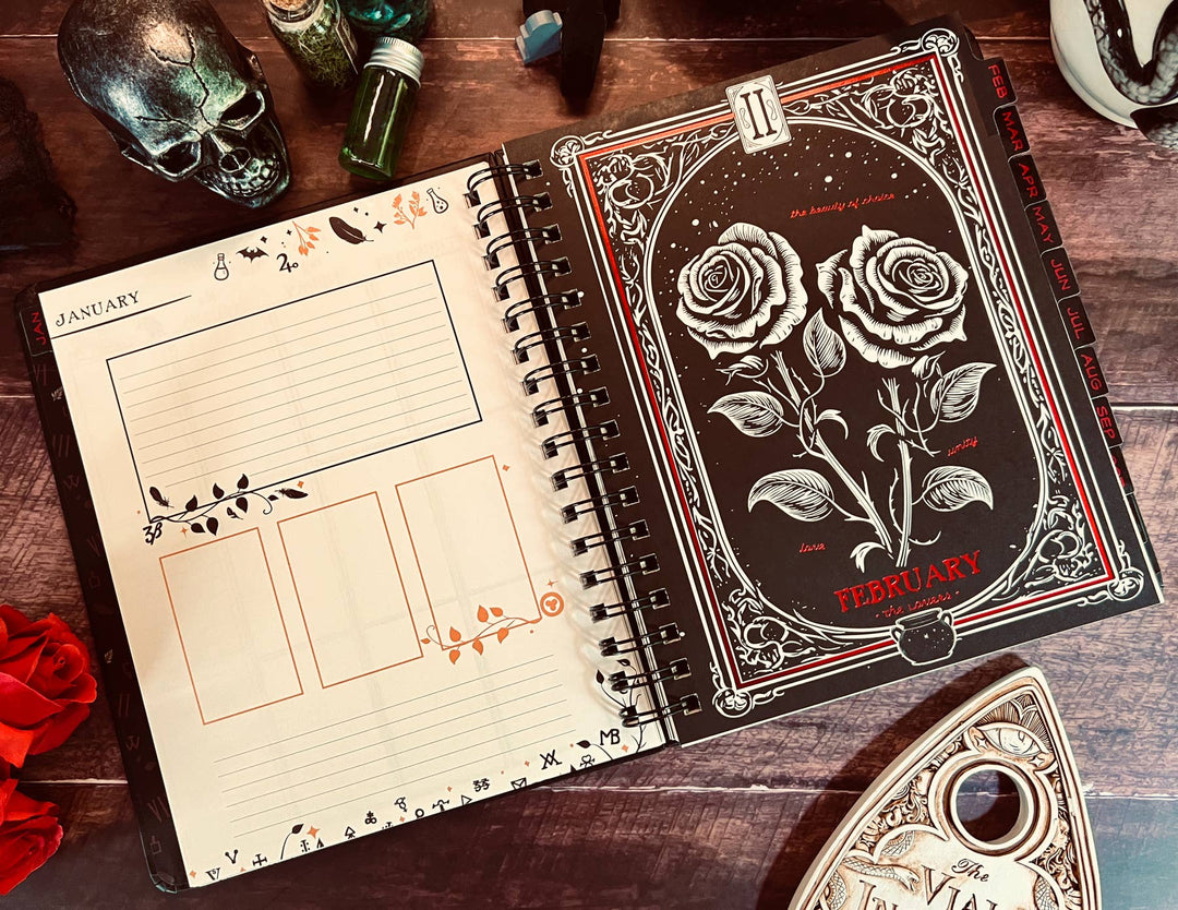 Waiting for the Night 2026 Weekly Planner