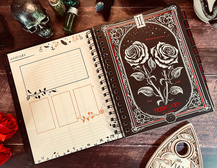 Waiting for the Night 2026 Weekly Planner