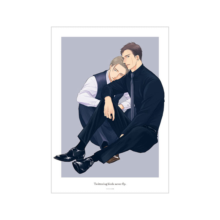 Twittering Birds Never Fly A3 Matted Posters