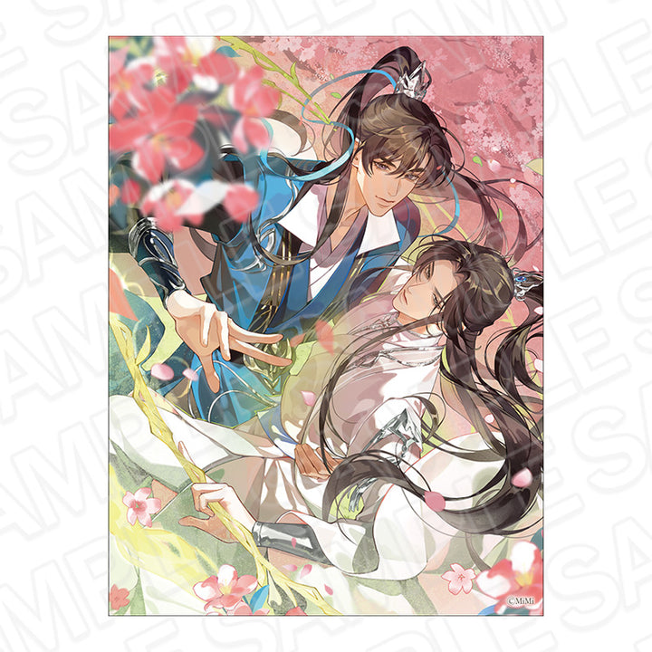 The Husky and His White Cat Shizun Canvas Display Board