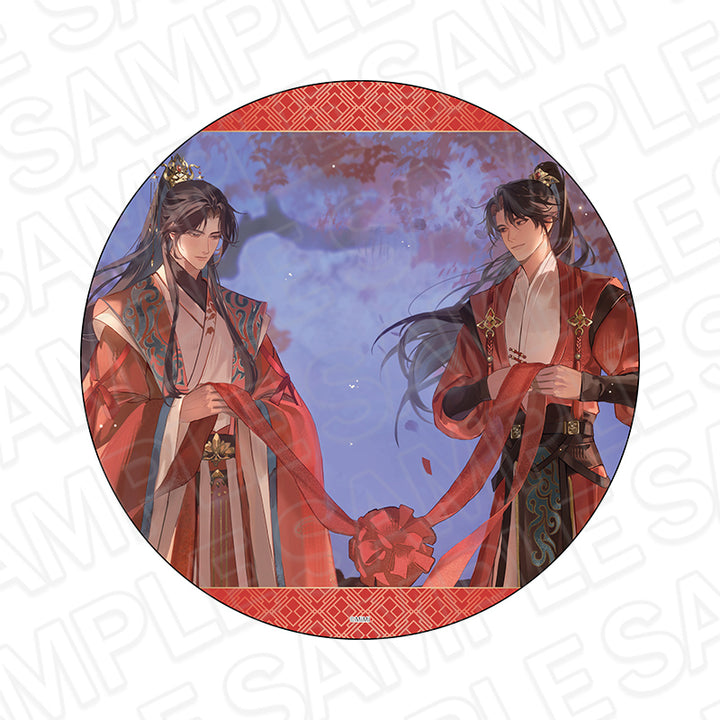 The Husky and His White Cat Shizun AGF 2025 Giant Tin Badge