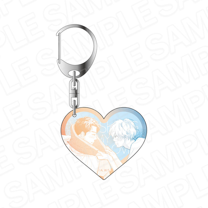 My Love Mix-Up! Heart Keychain