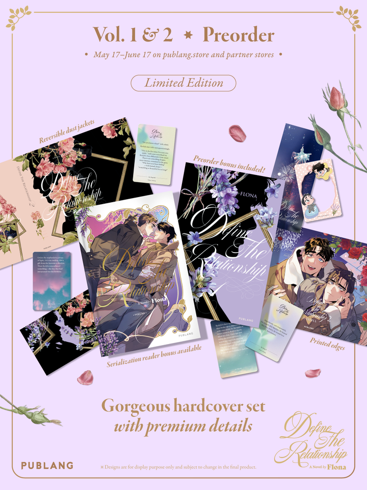 Define the Relationship Vol. 1 & 2 Novel Set (No Merch) ENGLISH