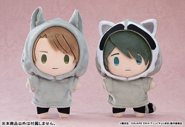 Cherry Magic! Thirty Years of Virginity Can Make You a Wizard?! Plush Kiyoshi Adachi Raccoon Hoodie