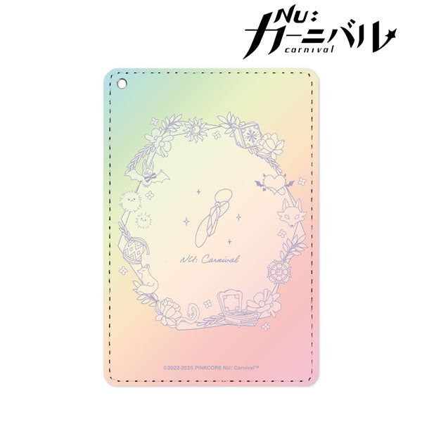 NU: Carnival Motif Pattern Pass Case
