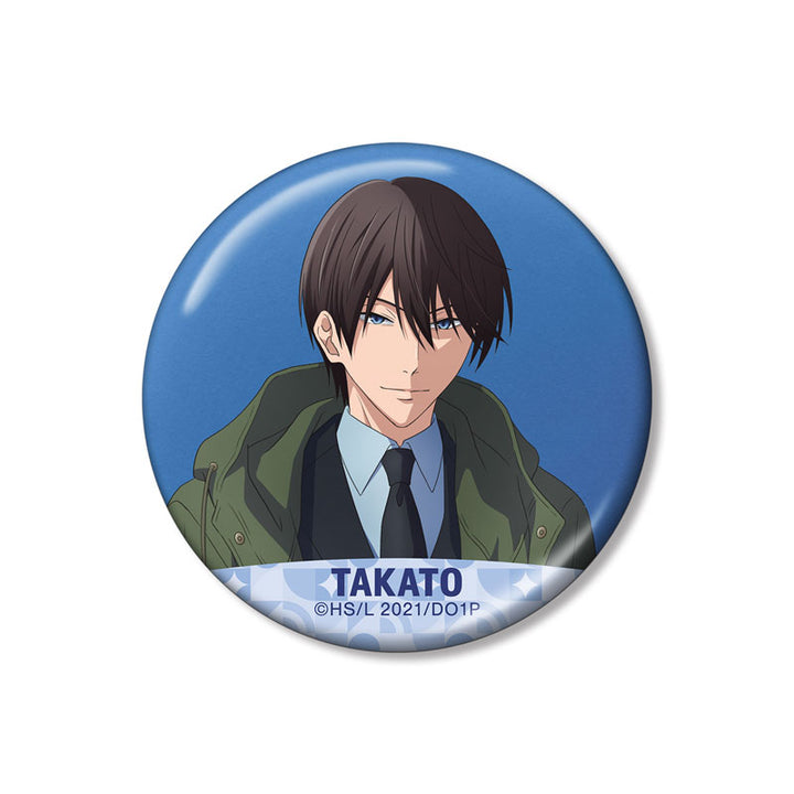 Dakaichi: I'm Being Harassed by the Sexiest Man of the Year Metallic Can Badge