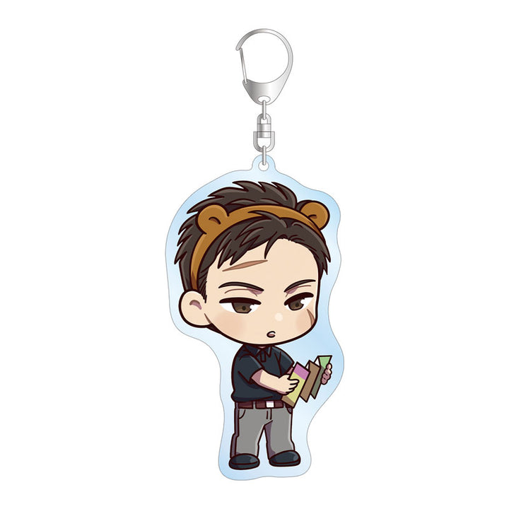 Twittering Birds Never Fly Chibi Chara Big Acrylic Keychain