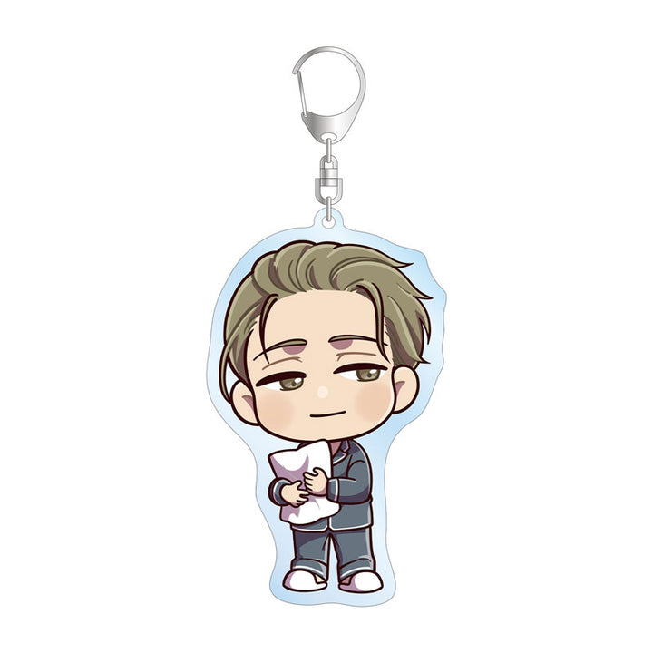 Twittering Birds Never Fly Chibi Chara Big Acrylic Keychain